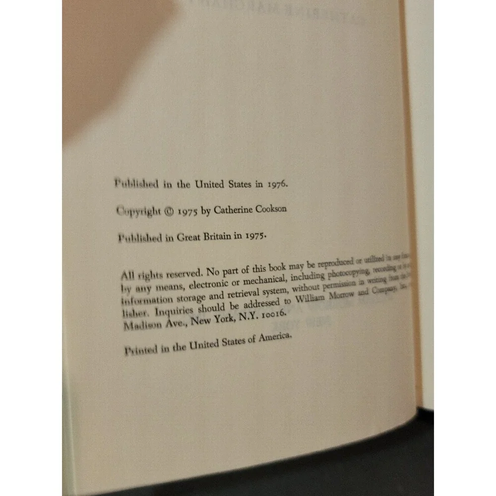 Miss Martha Mary Crawford Catherine Marchant 1976 Hardcover‎ Novel
